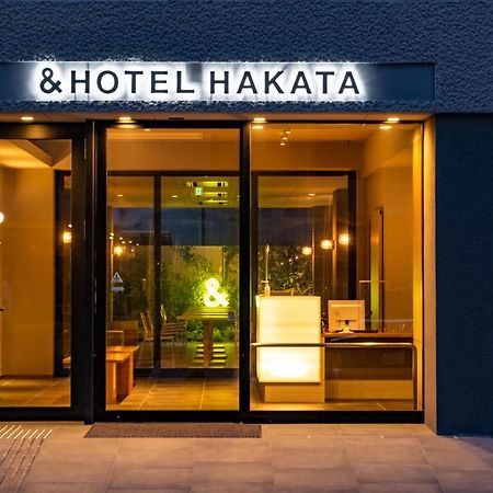 &Hotel Hakata Fukuoka  Dış mekan fotoğraf